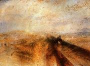 Joseph Mallord William Turner Rain, Steam and Speed The Great Western Railway oil painting artist
